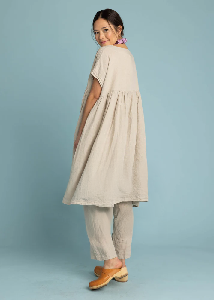 Vestido Meadow - Lino Natural