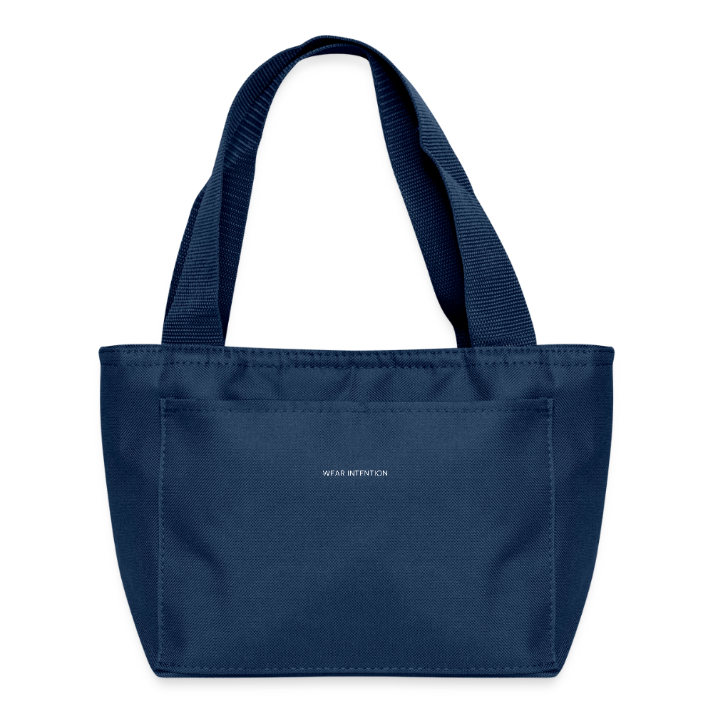 Wear Intention Recycled Insulated Lunch Bag - navy