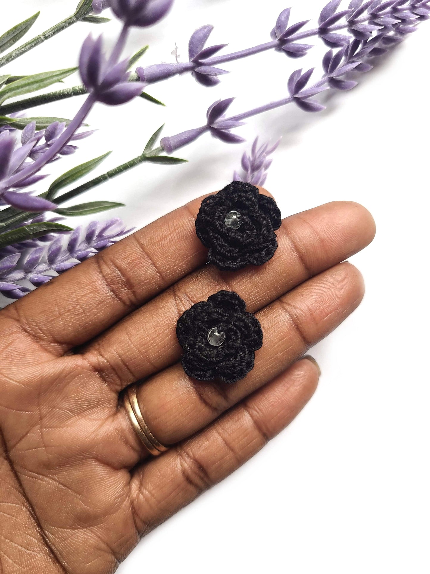 Rose Stud Earrings