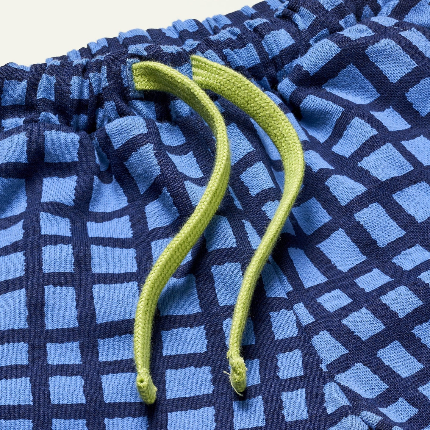 Blue Grid Jogger
