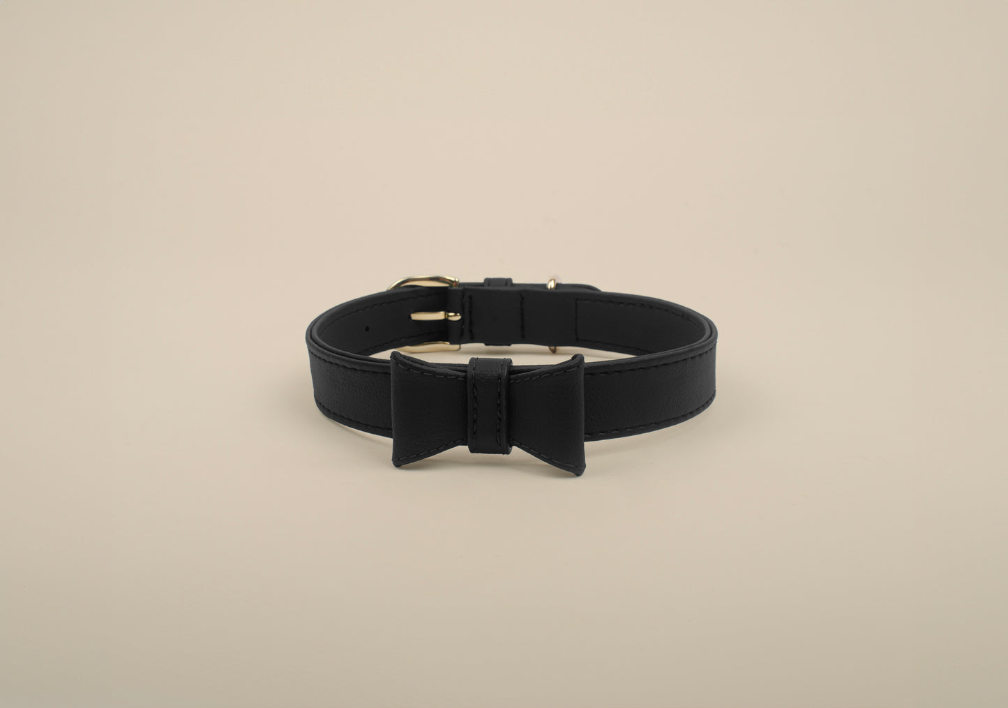 Black Bow Tie Dog Accessory