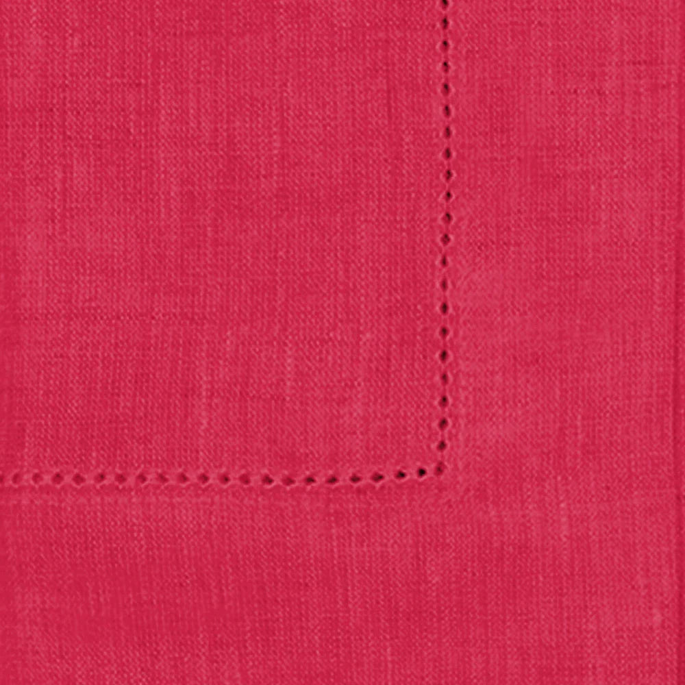 Servilletas de lino color coral