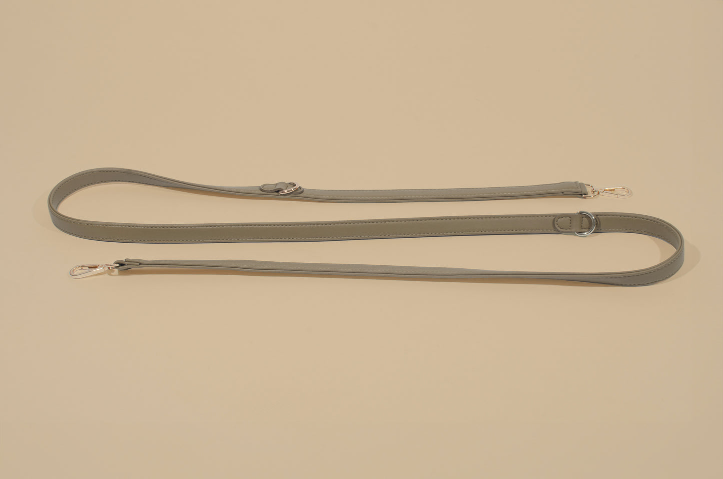 Beige Hands-Free Leash Dog Leash