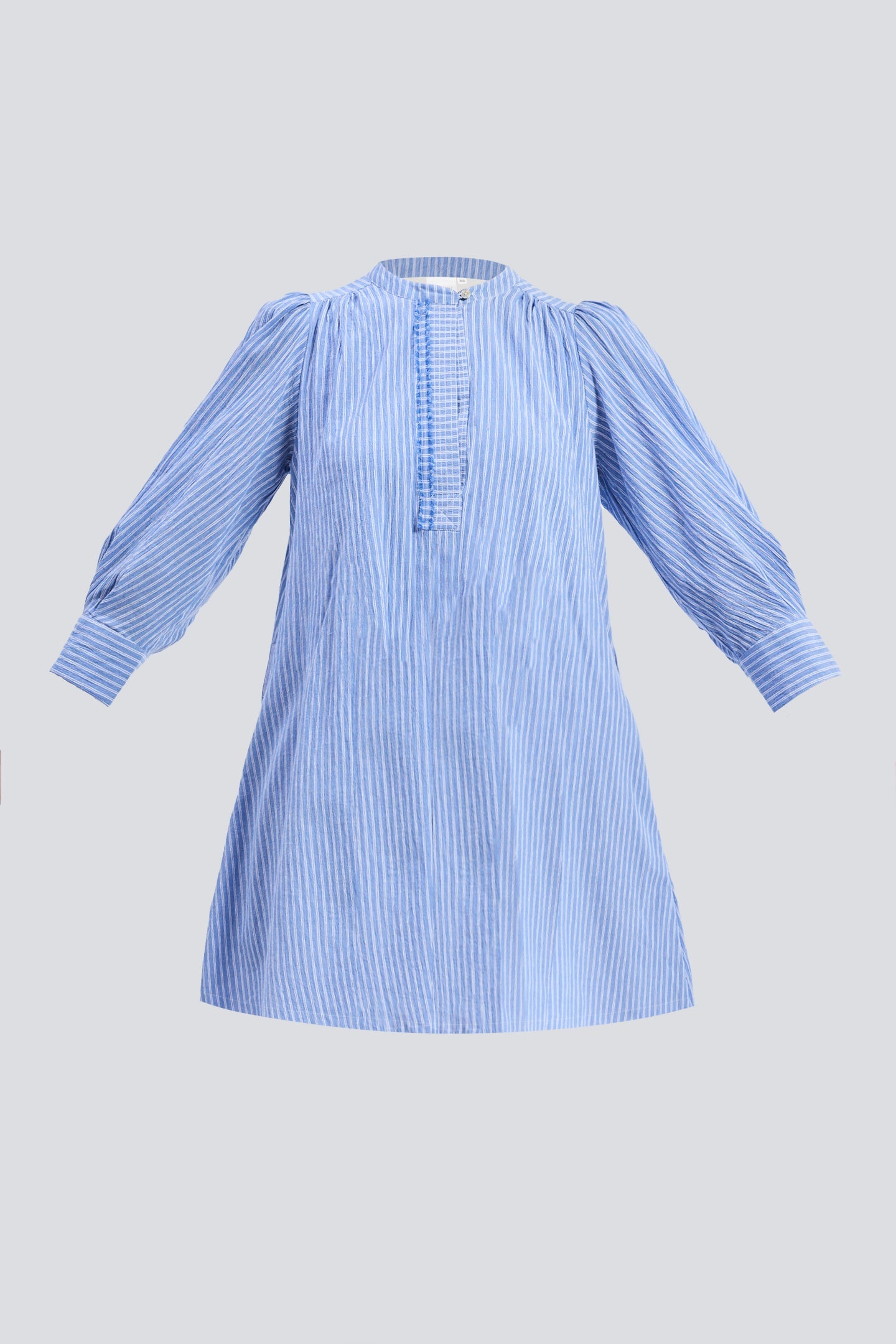 Oversized Tunic Dress in Stripes