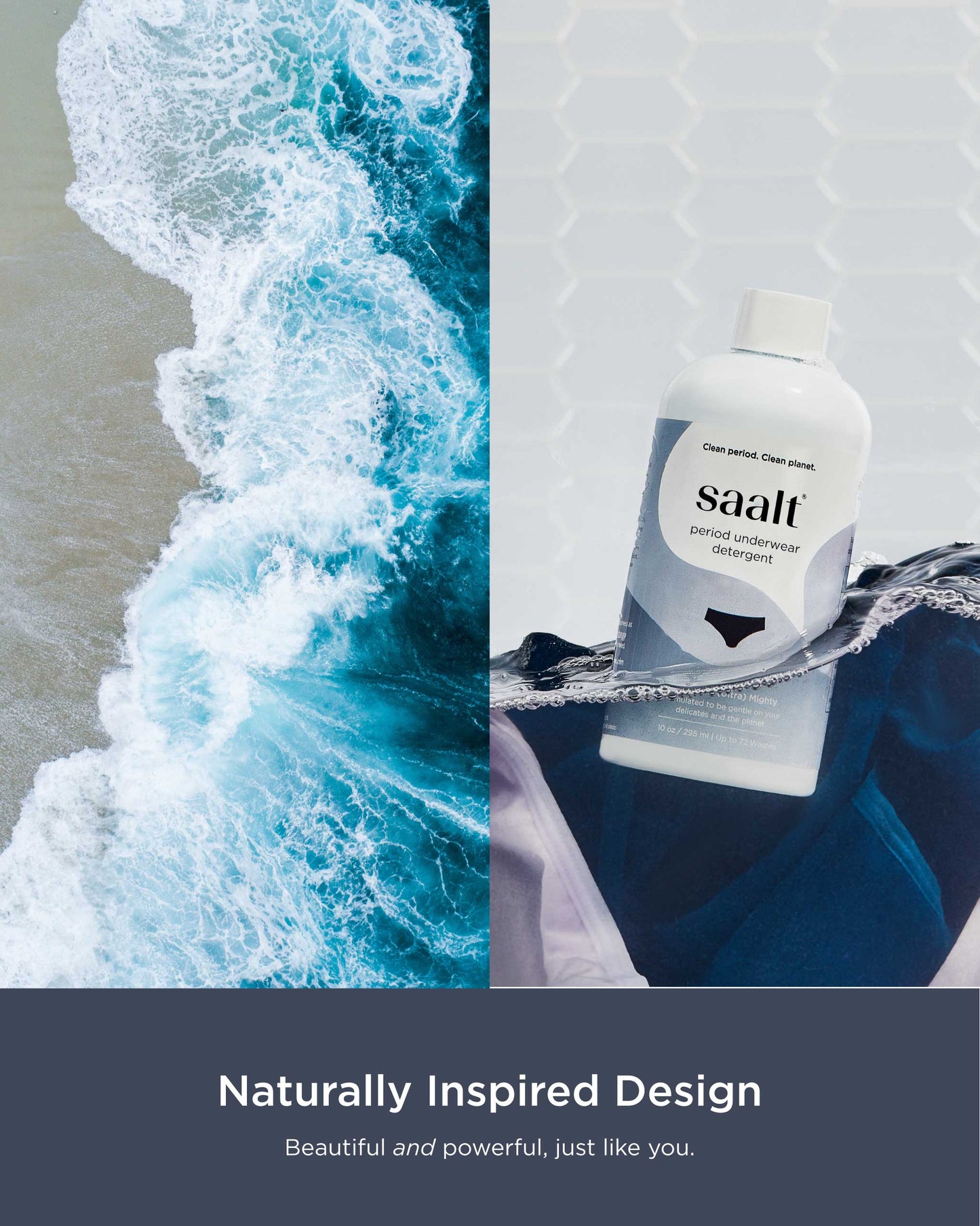 Detergente para ropa interior menstrual Saalt