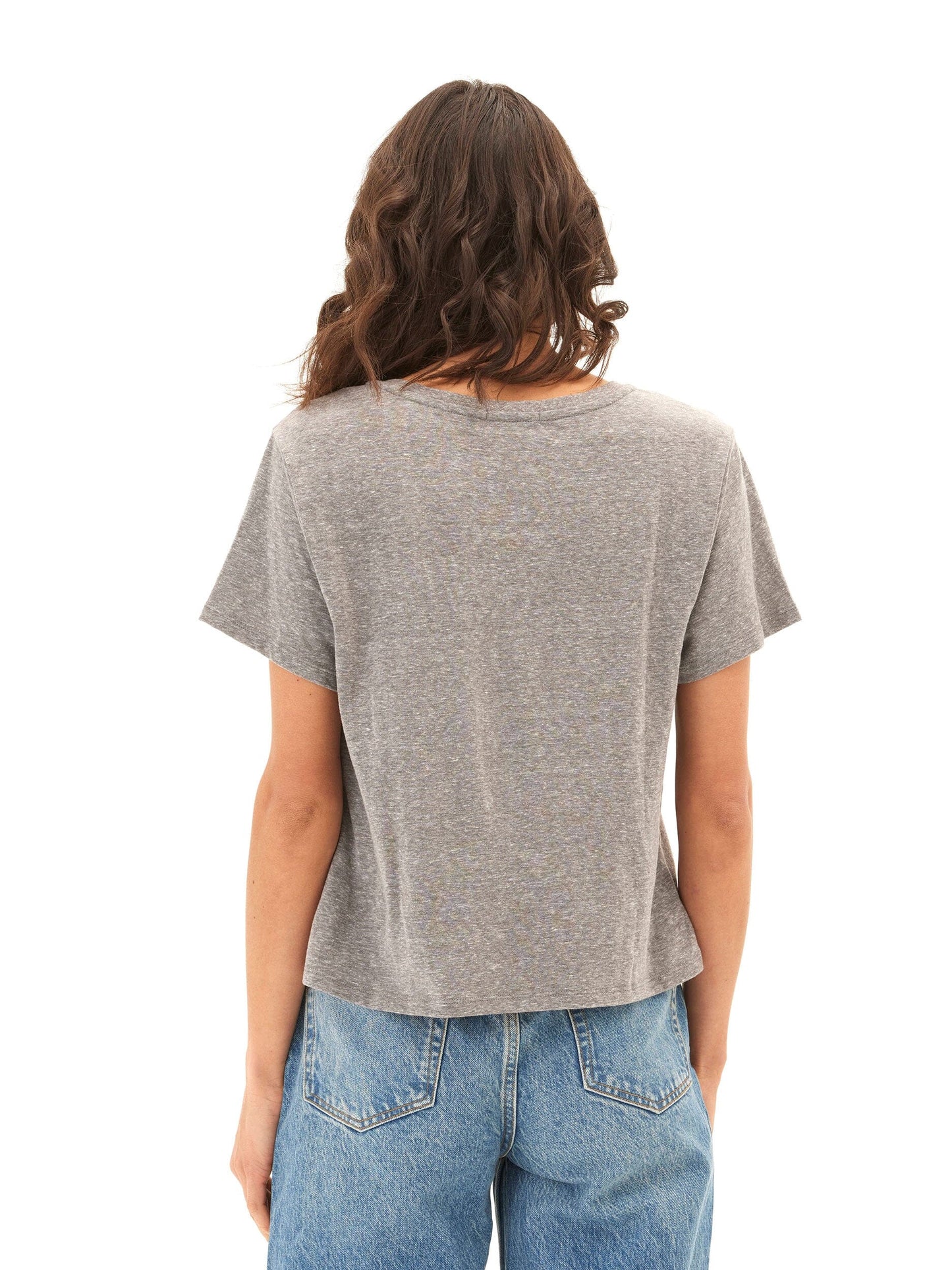 Camiseta Ada Triblend con cuello en V