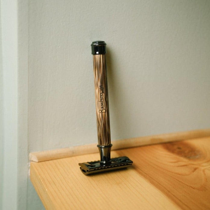 Bamboo Stainless Steel Safety Razor