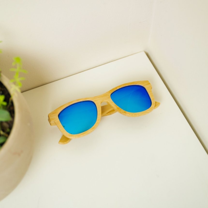 Gafas de sol de bambú