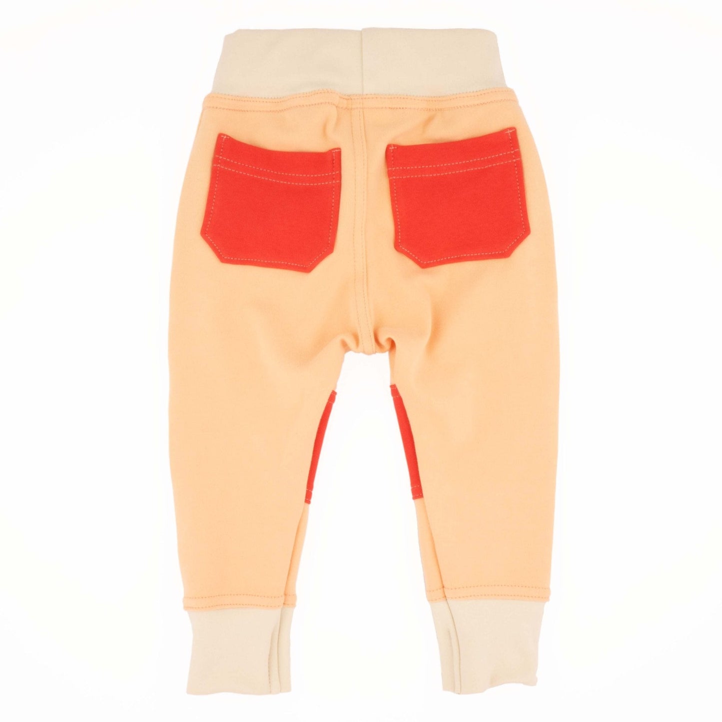 Pantalones deportivos con bloques de color para niños grandes