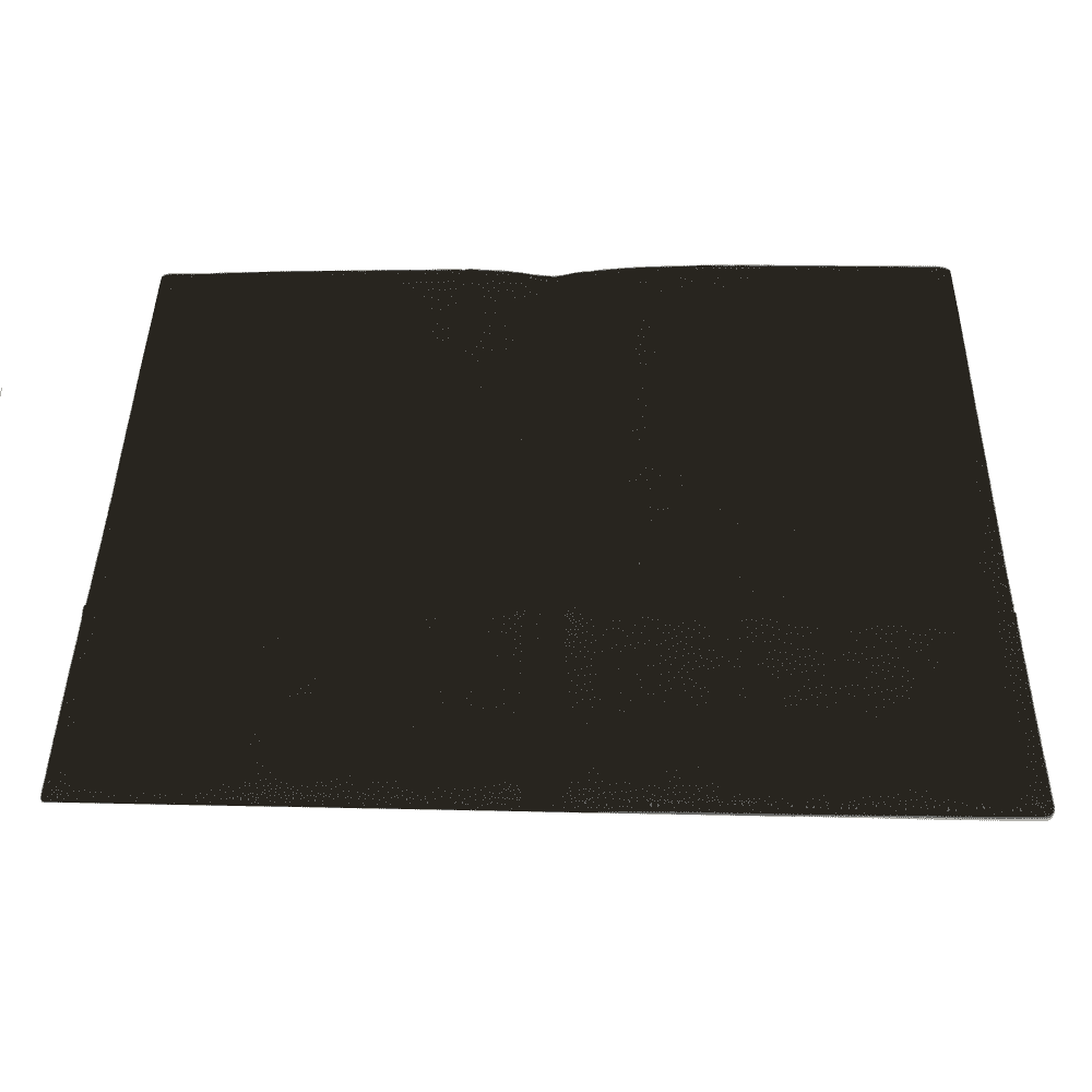 Cartera de cuero negra