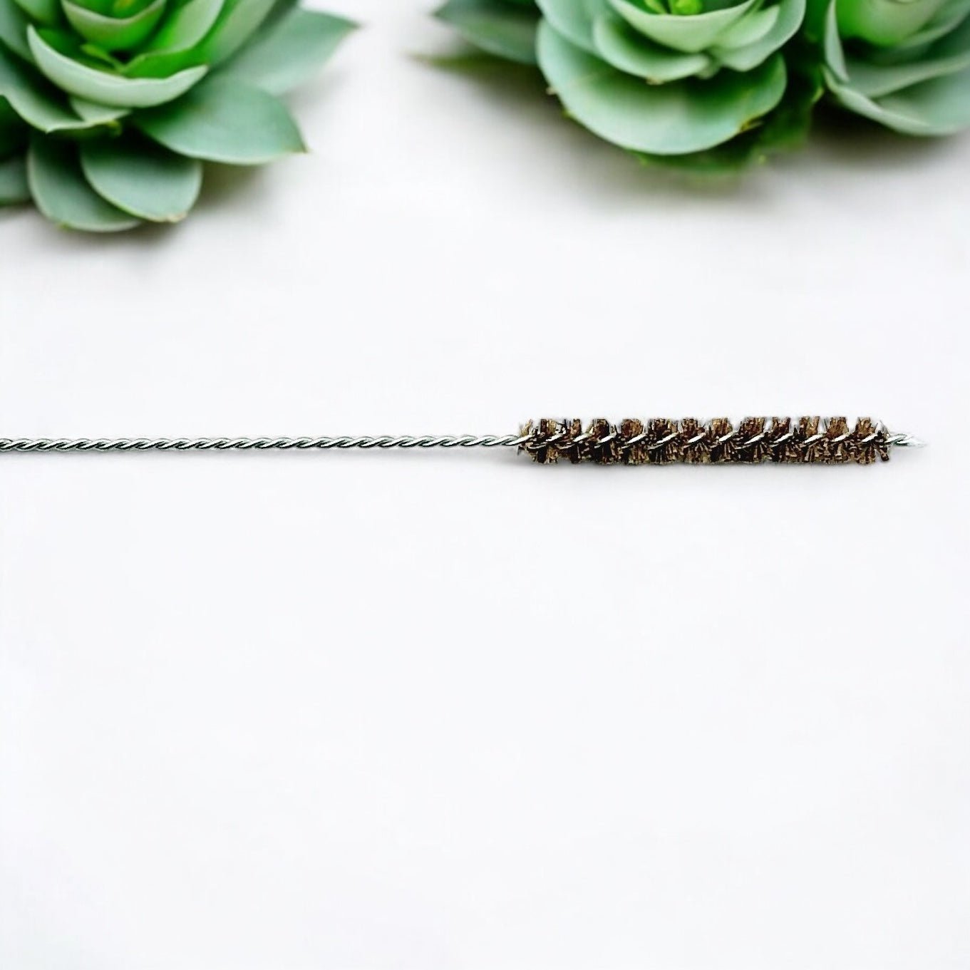 Limpiador de pajitas de fibra de coco