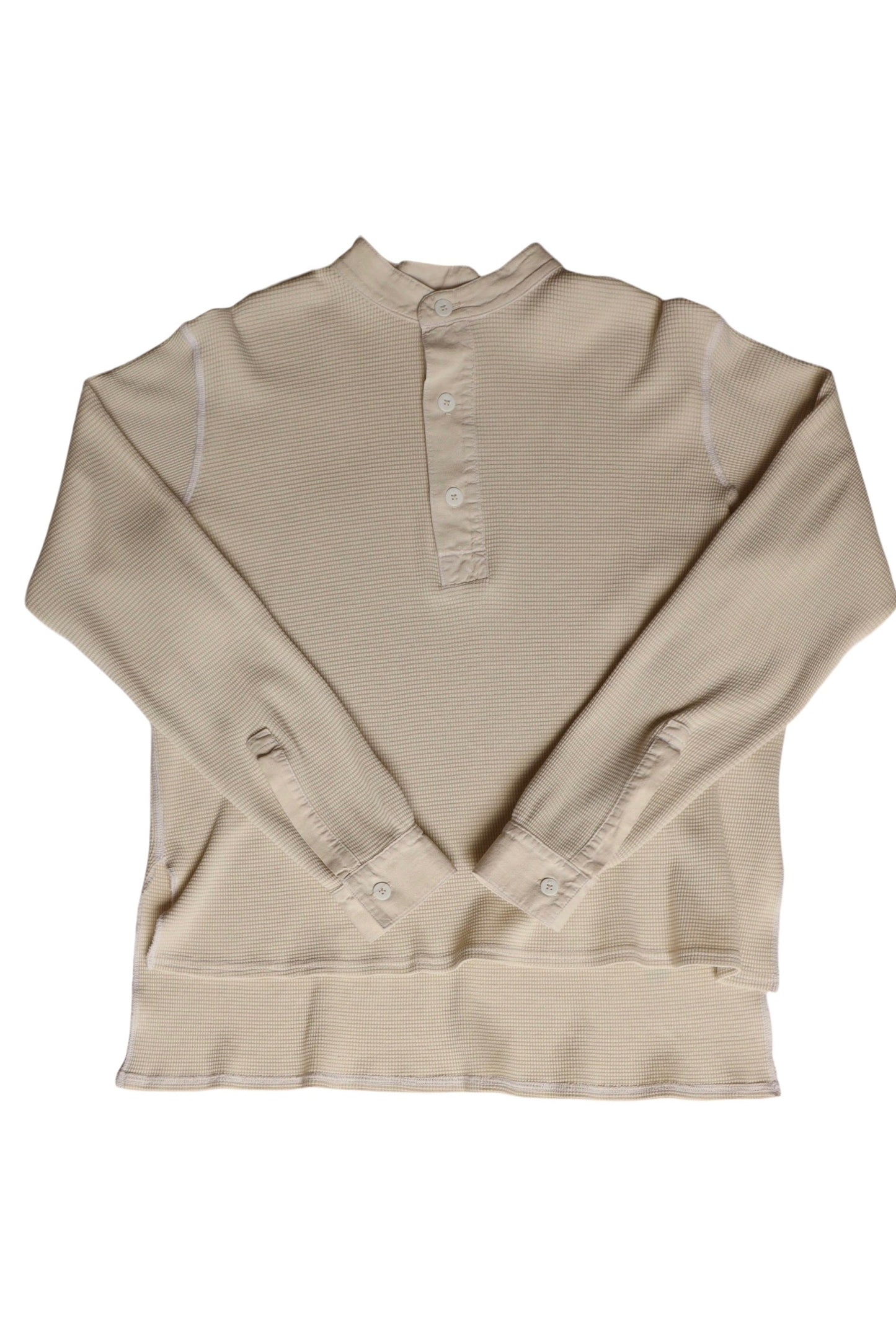 Camisa Henley con diseño de gofre