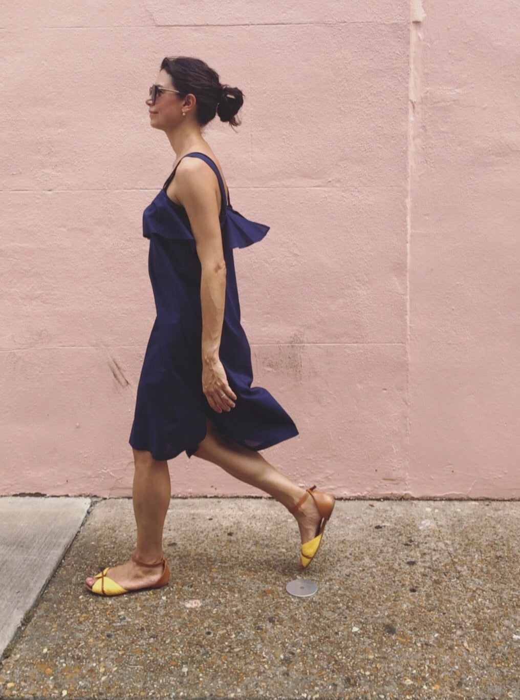 Vestido con volantes