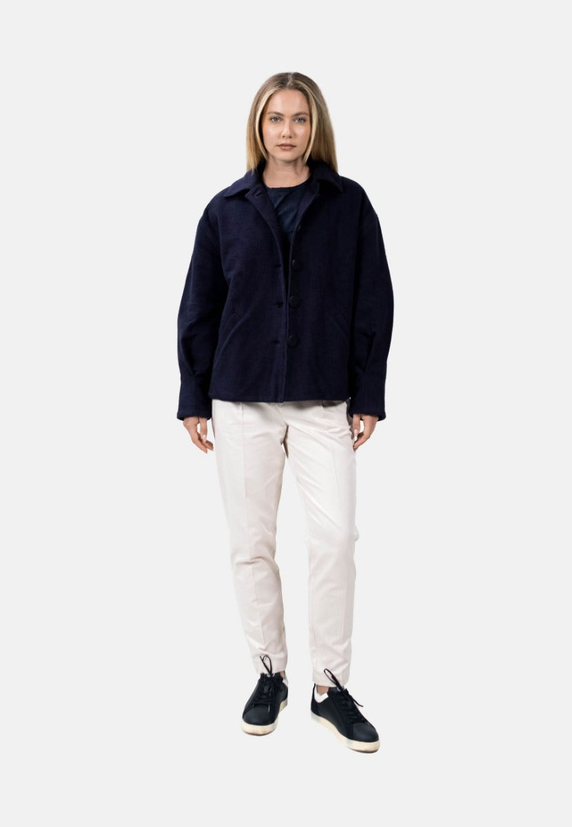 Malmö - Cocoon Jacket- Blackbird