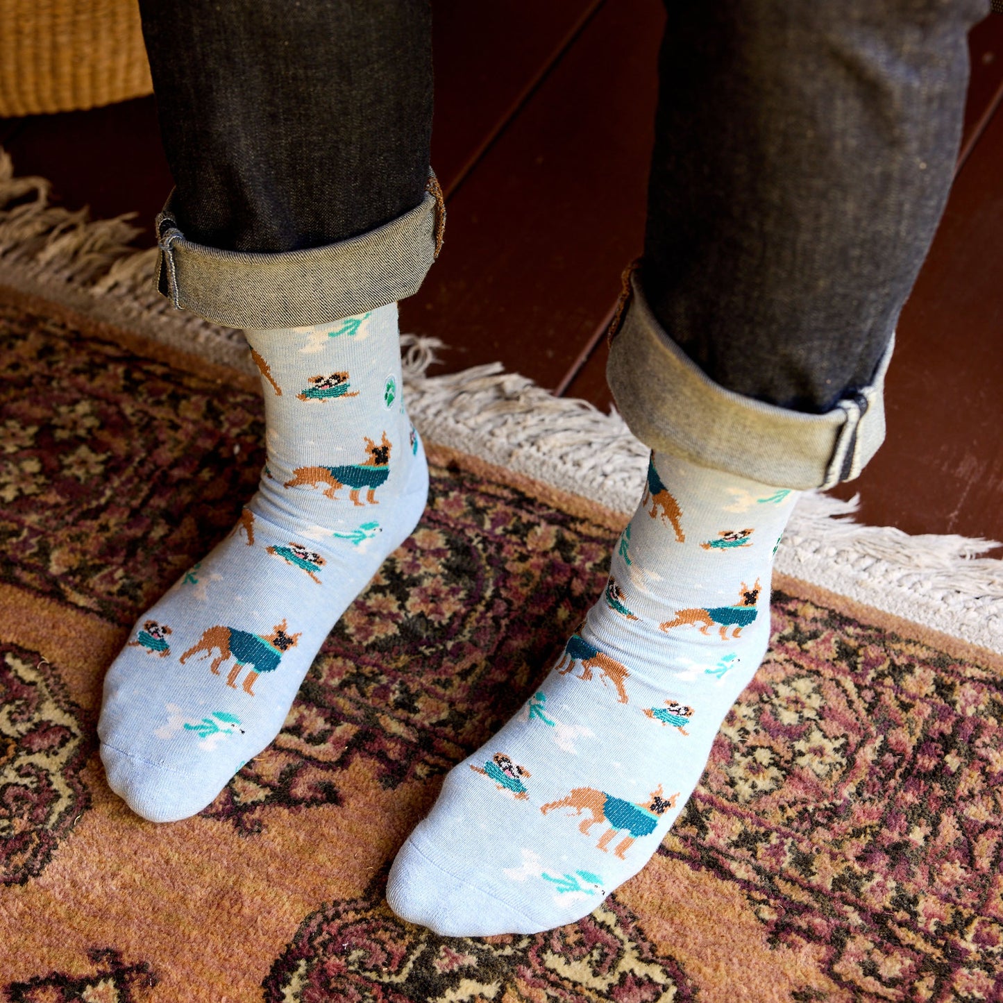 Calcetines que salvan perros