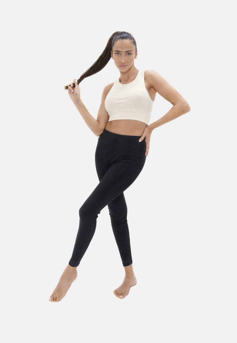 Boston - Open Back Bra Top - Powder
