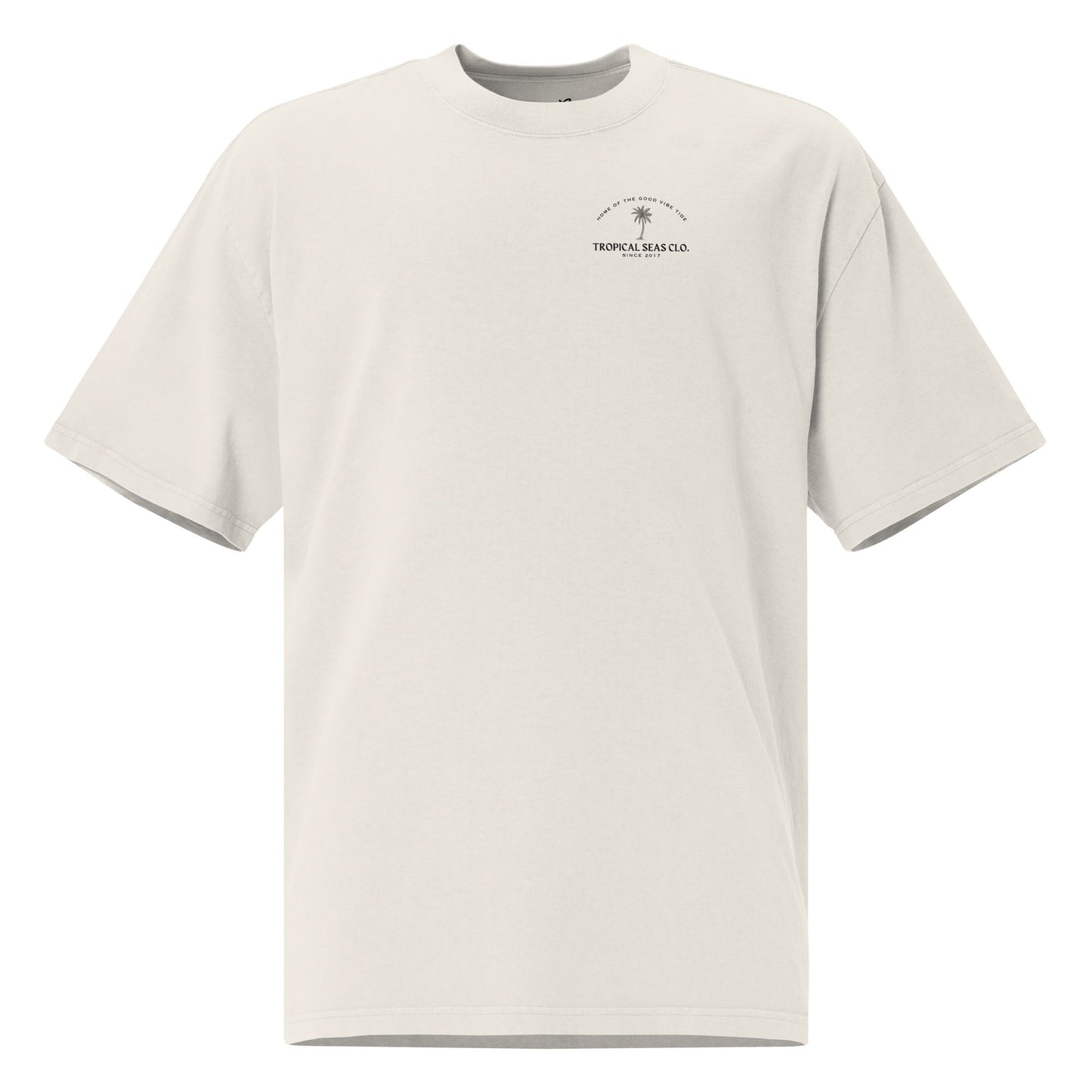TROPICAL SEAS CLOTHING Oversized Perfect Palm faded t-shirt