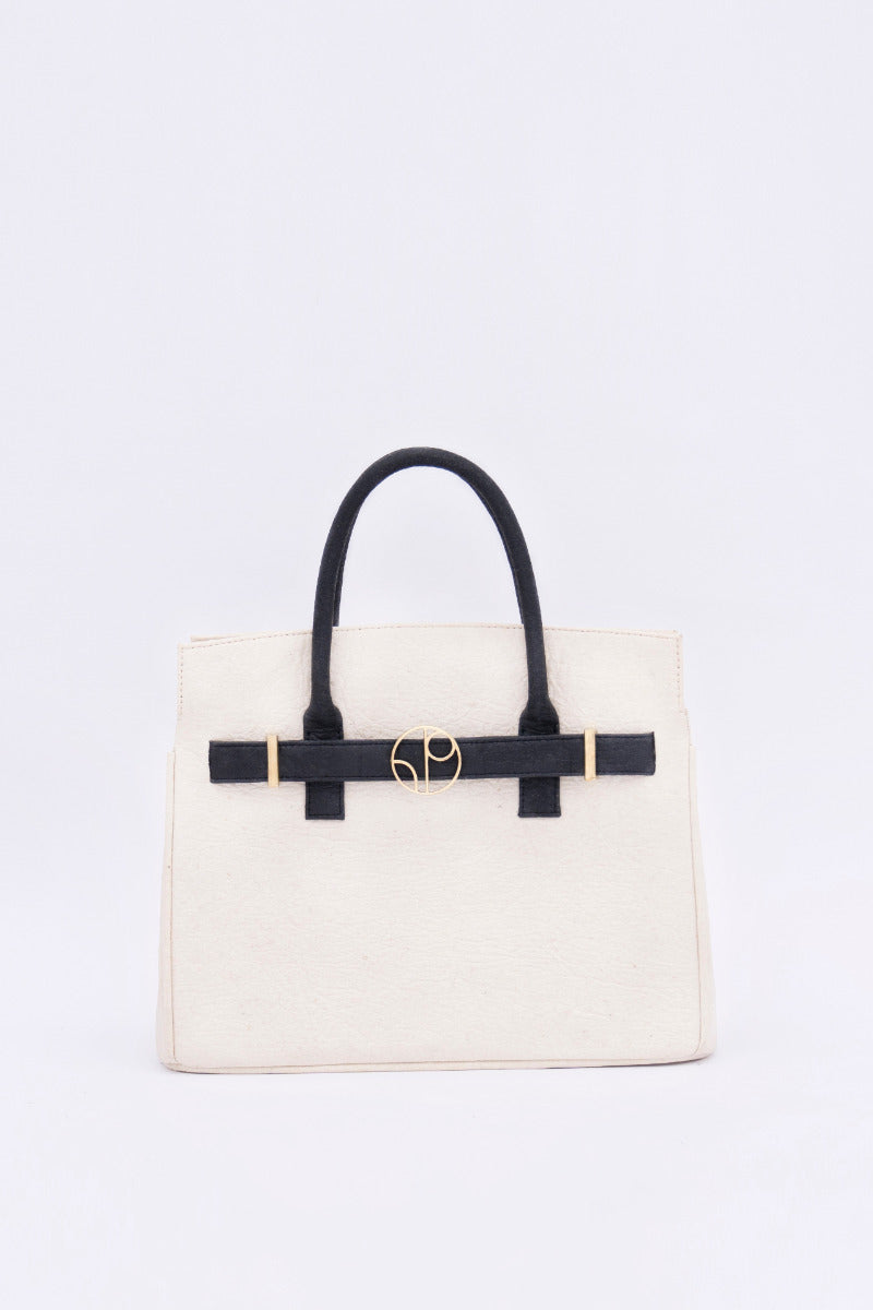 Sydney SYD - Bolso Piñatex® - Latte