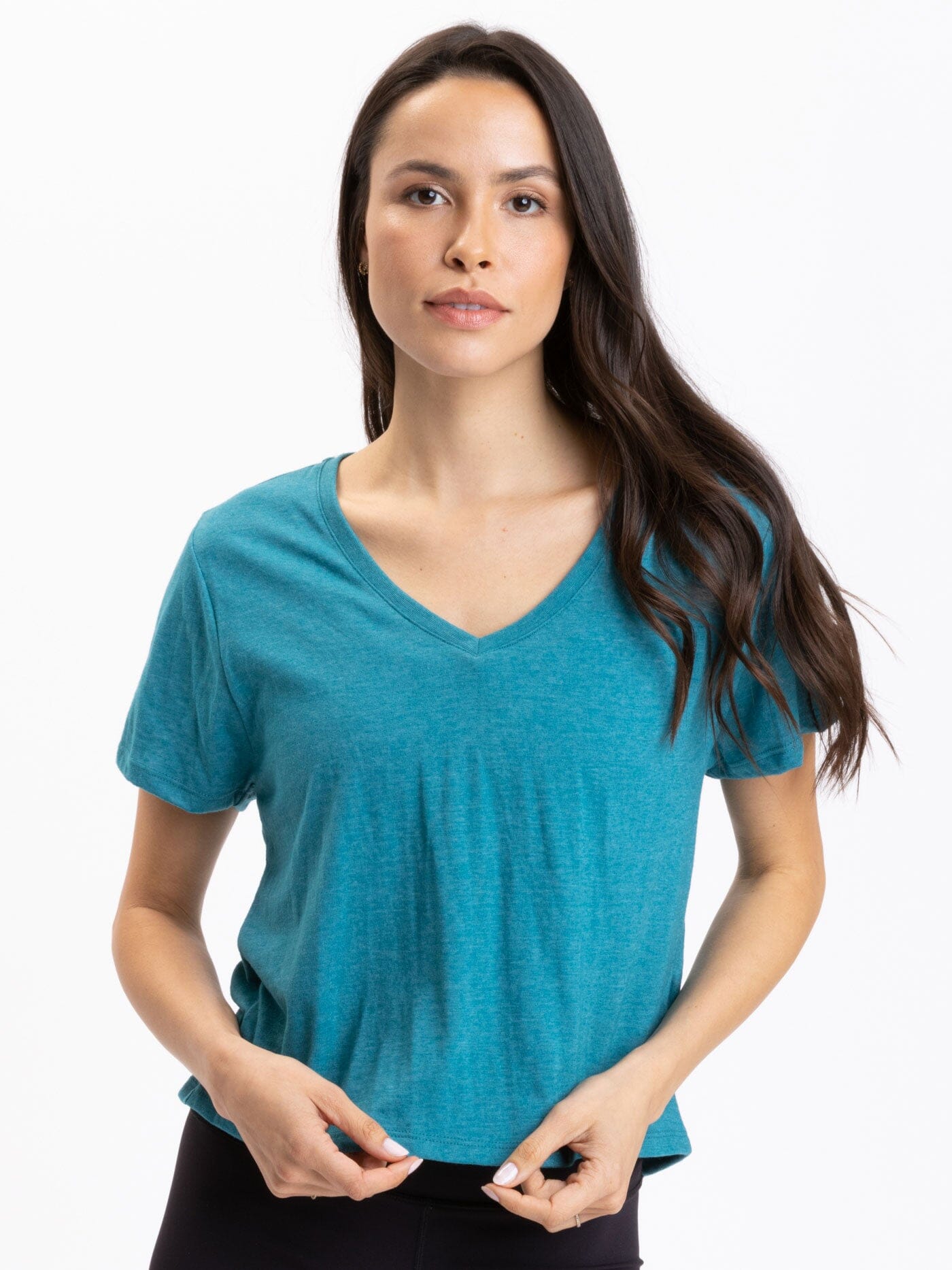Camiseta Ada Triblend con cuello en V