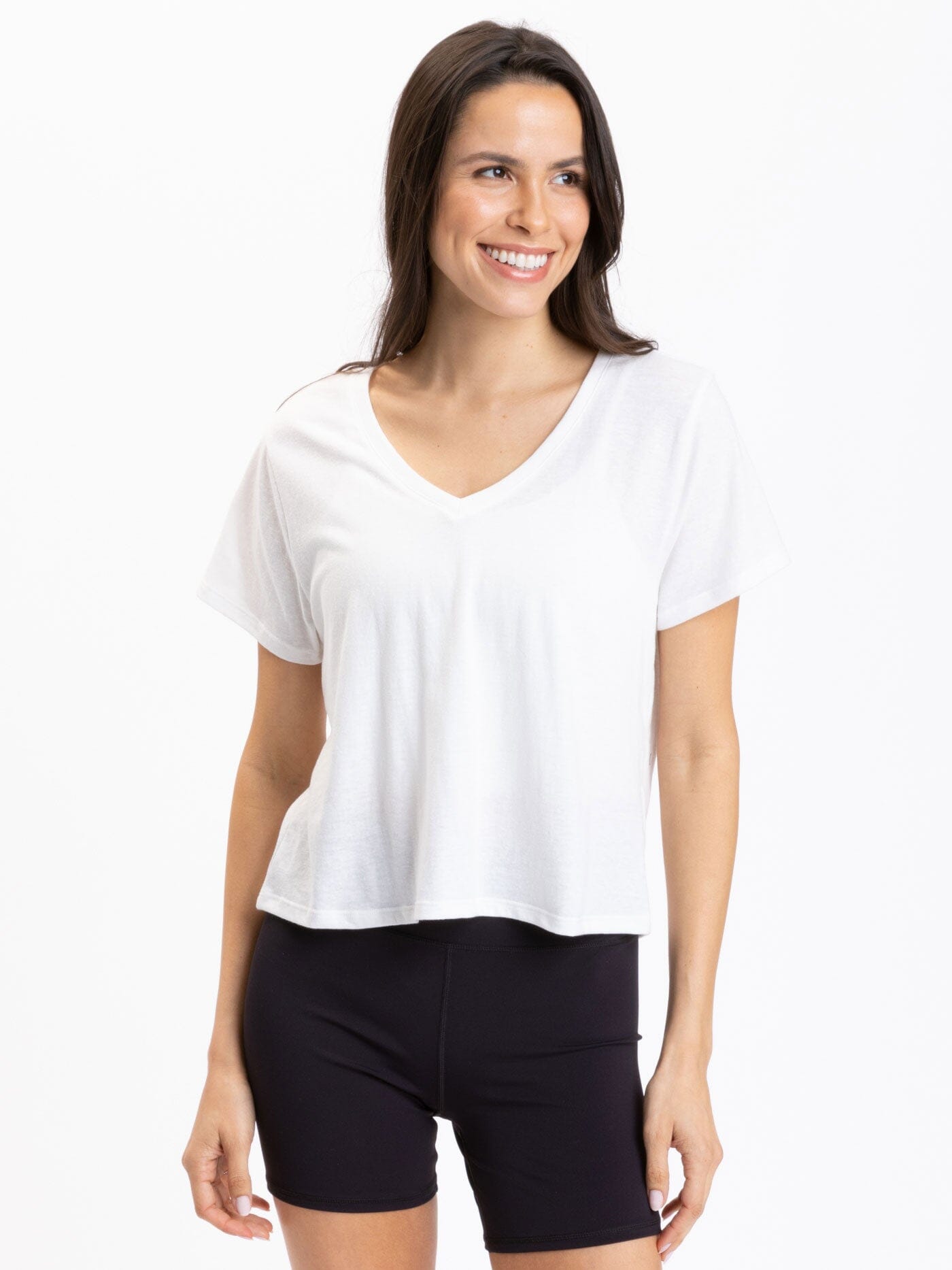 Camiseta Ada Triblend con cuello en V