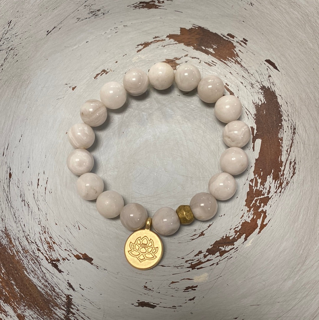 White Opal Bracelet