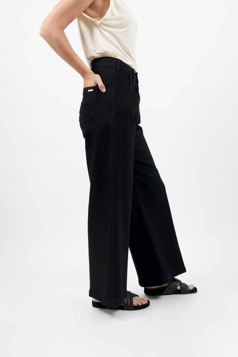Los Angeles - Wide Leg Jeans- Celeste