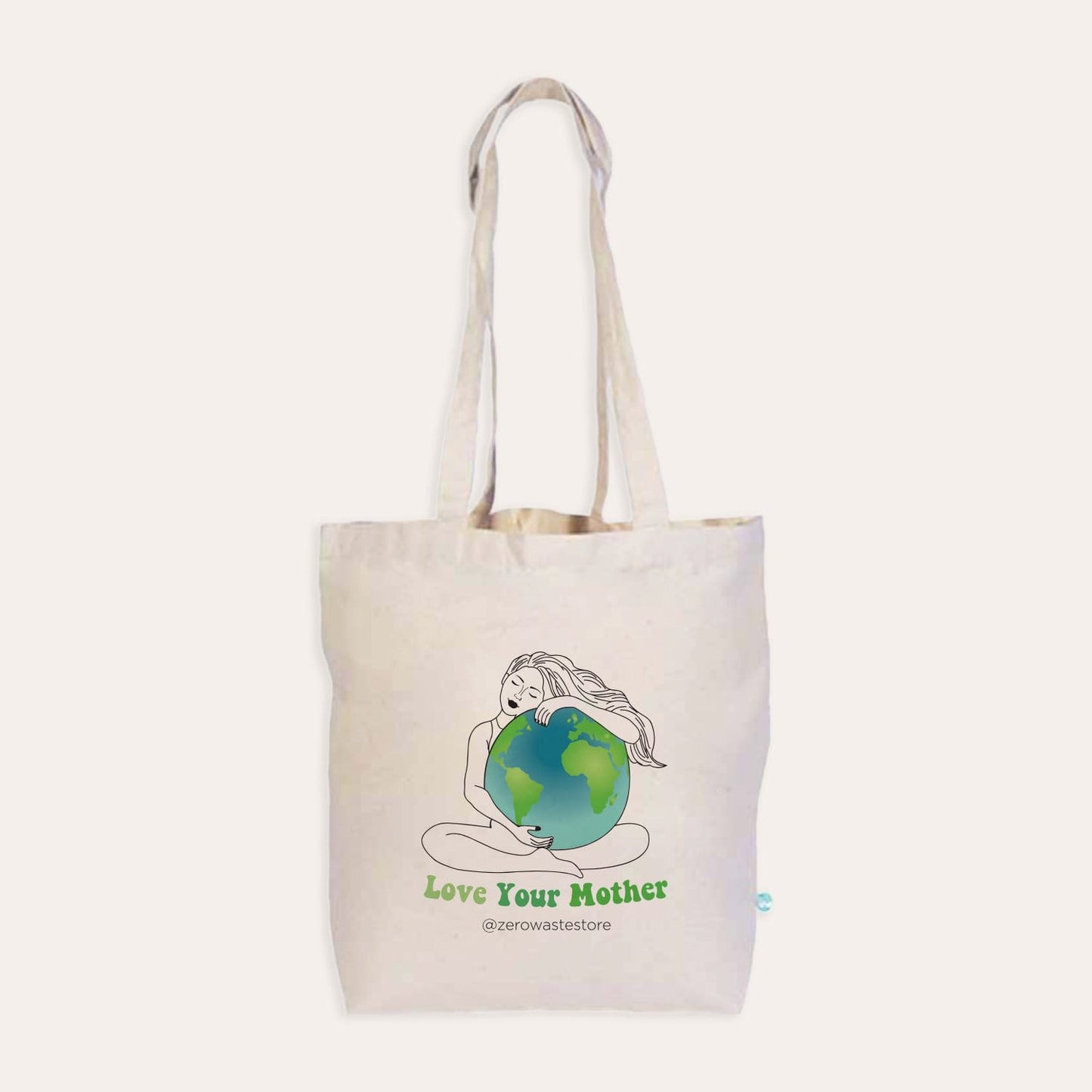 Bolsa de tela orgánica Love Your Mother