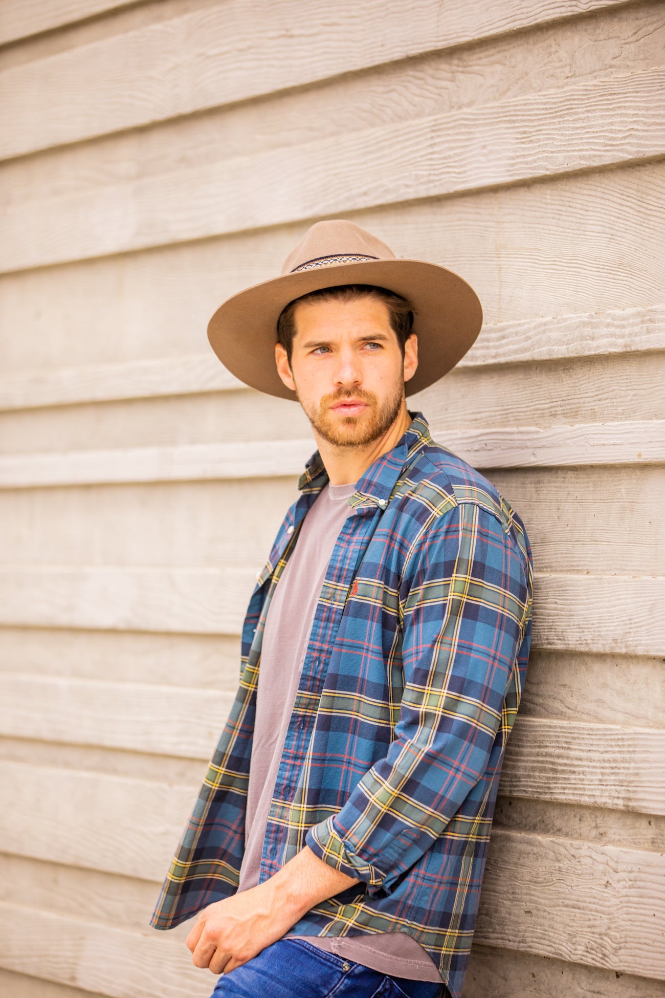 Beige Western Hat (Featured)