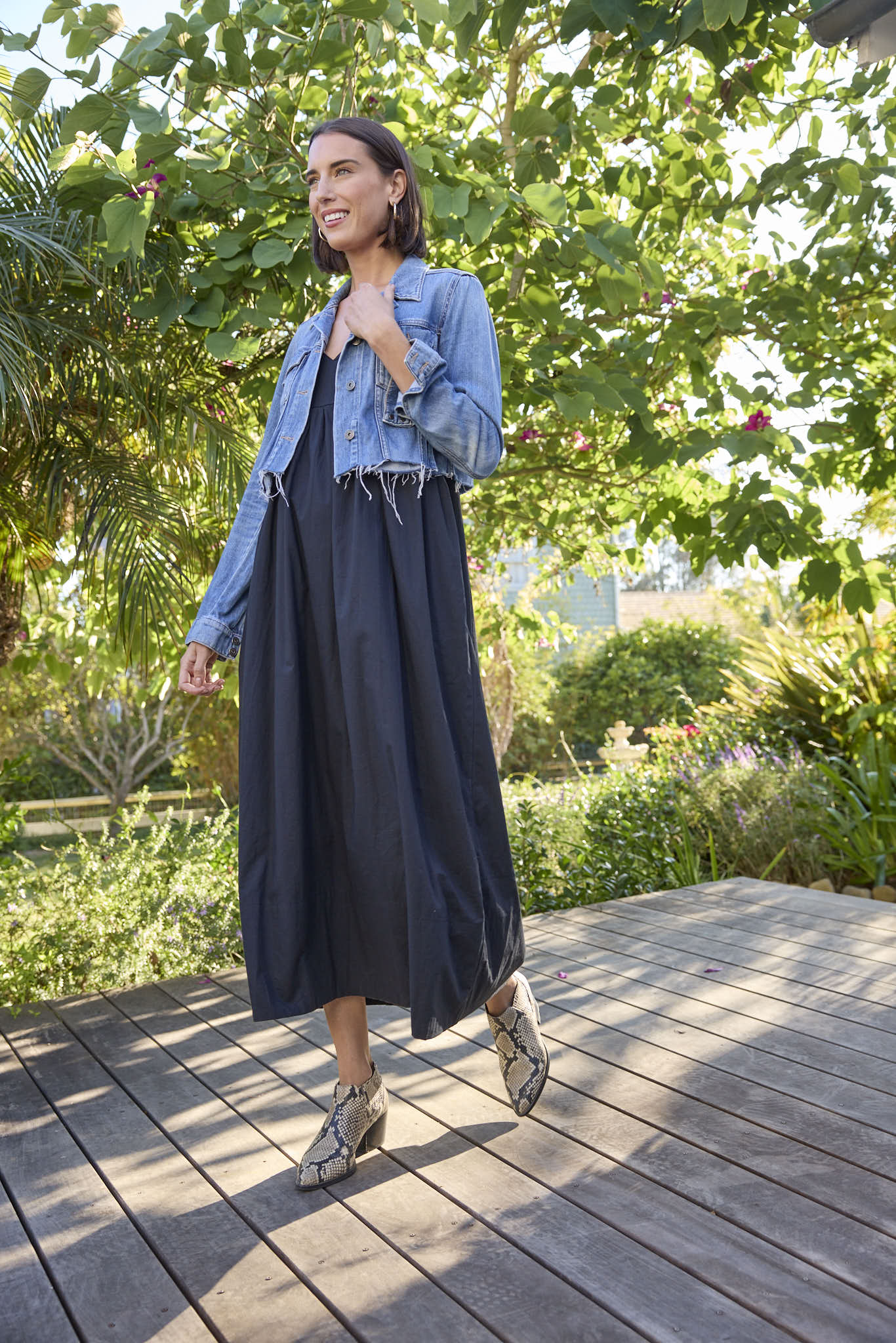Vestido Hamptons - Negro