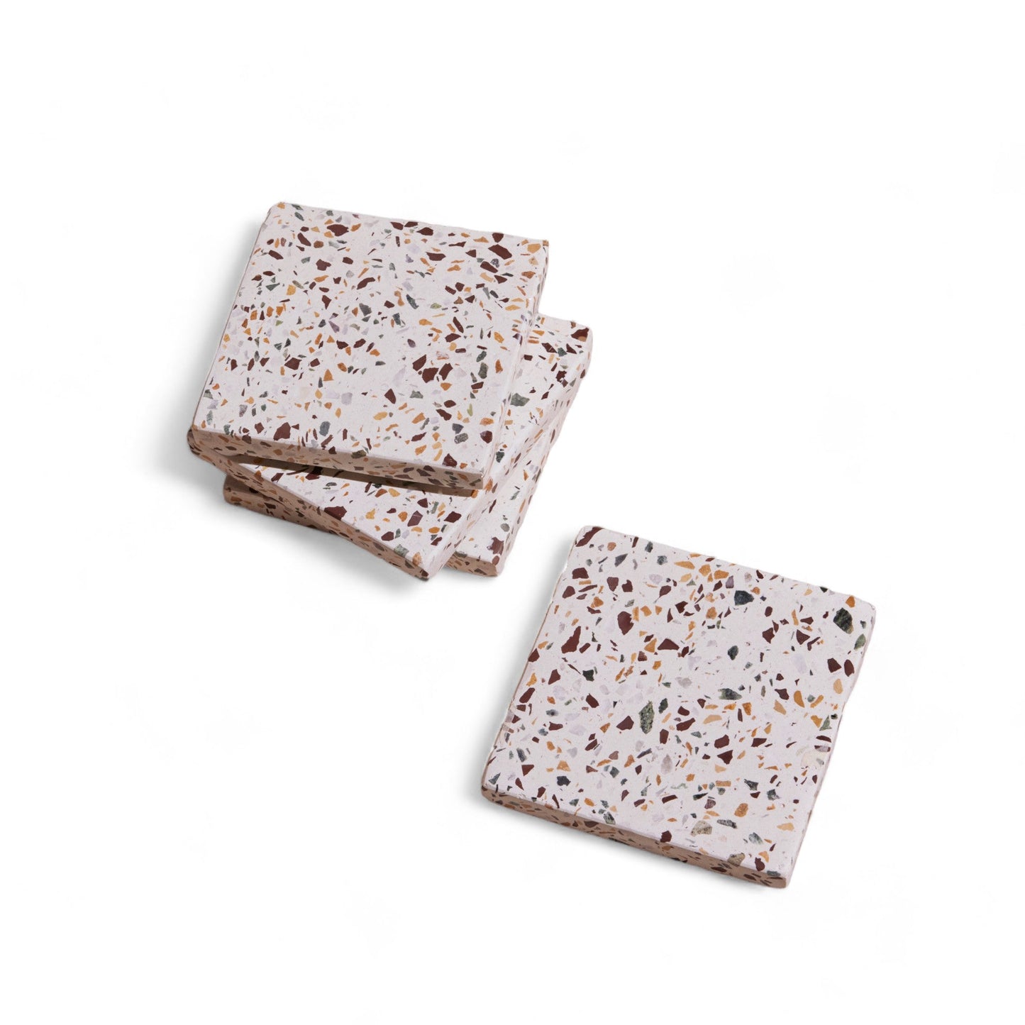 Posavasos Centro Terrazzo (juego de cuatro) de MESO