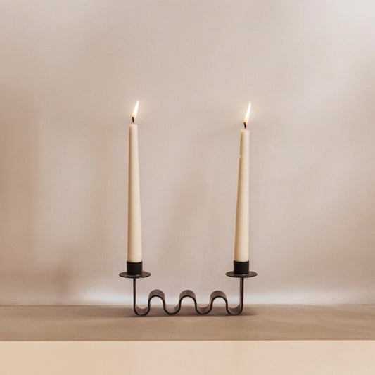 Helen Black Candle Holder by MESO