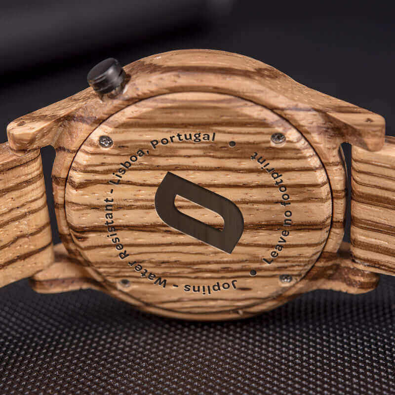 Lello White - Reloj de madera