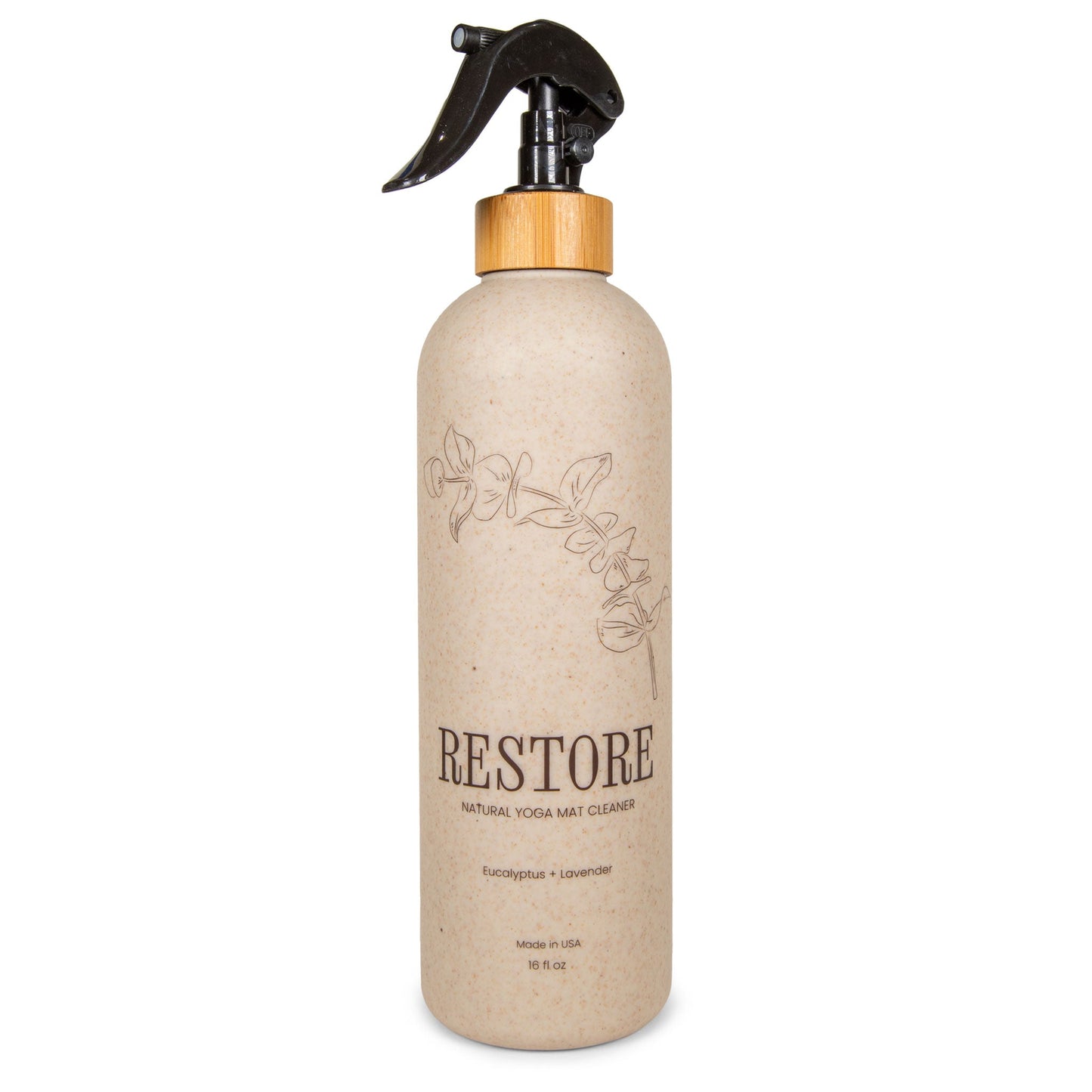 Limpiador de tapetes de yoga de 16 oz