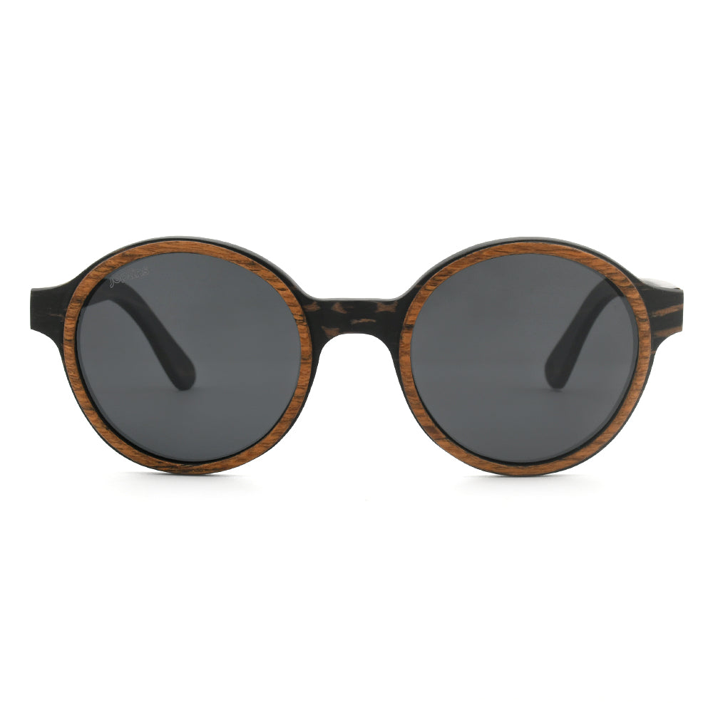 Pepe – Gafas de sol icónicas de madera redonda