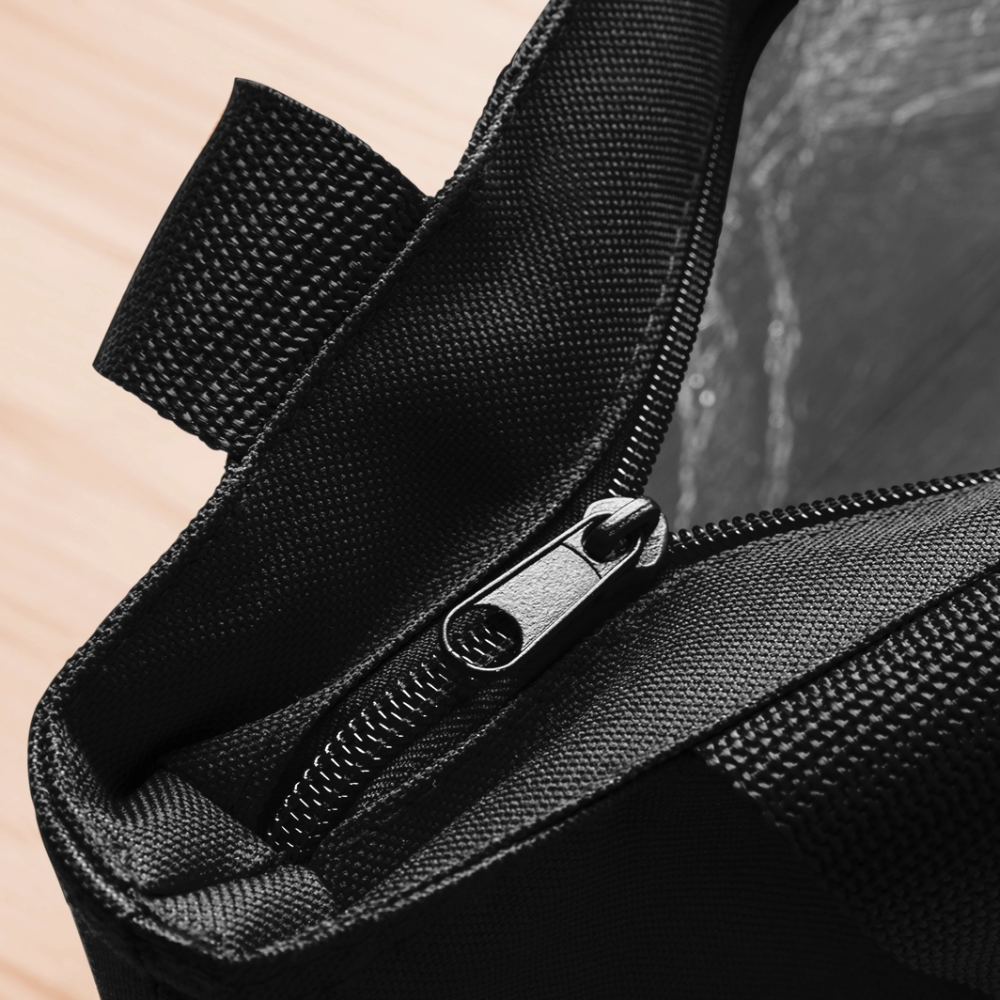 Wear Intention Recycled Insulated Lunch Bag - black