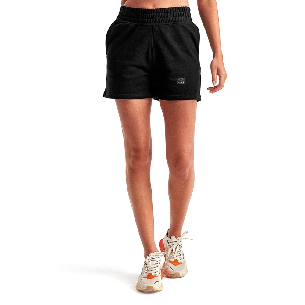 Second Chances Women's Jogger Short - black