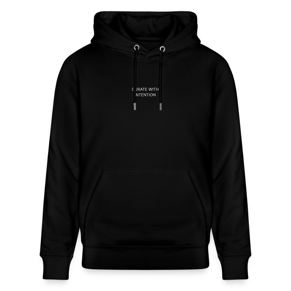 Curate with Intention Heavyweight Unisex Hoodie Cruiser - black