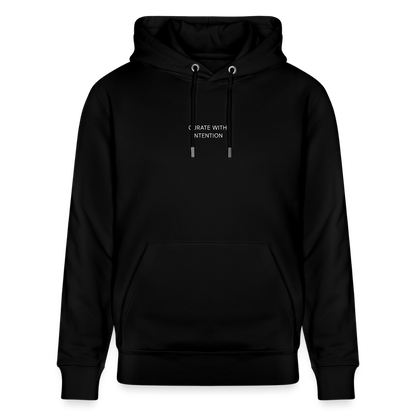 Curate with Intention Heavyweight Unisex Hoodie Cruiser - black