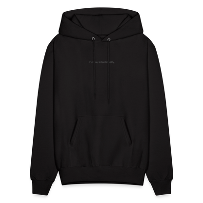 Future Intentionally Unisex Eco Hoodie - black