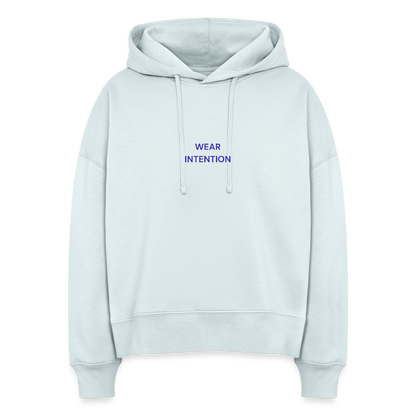 Wear Intention Stanley/Stella Nora Women's Organic Hoodie - blue ice