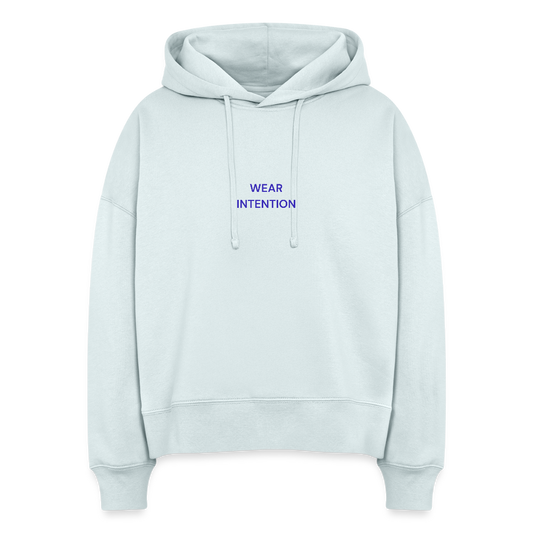 Wear Intention Stanley/Stella Nora Women's Organic Hoodie - blue ice