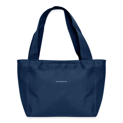 Wear Intention Recycled Insulated Lunch Bag - navy