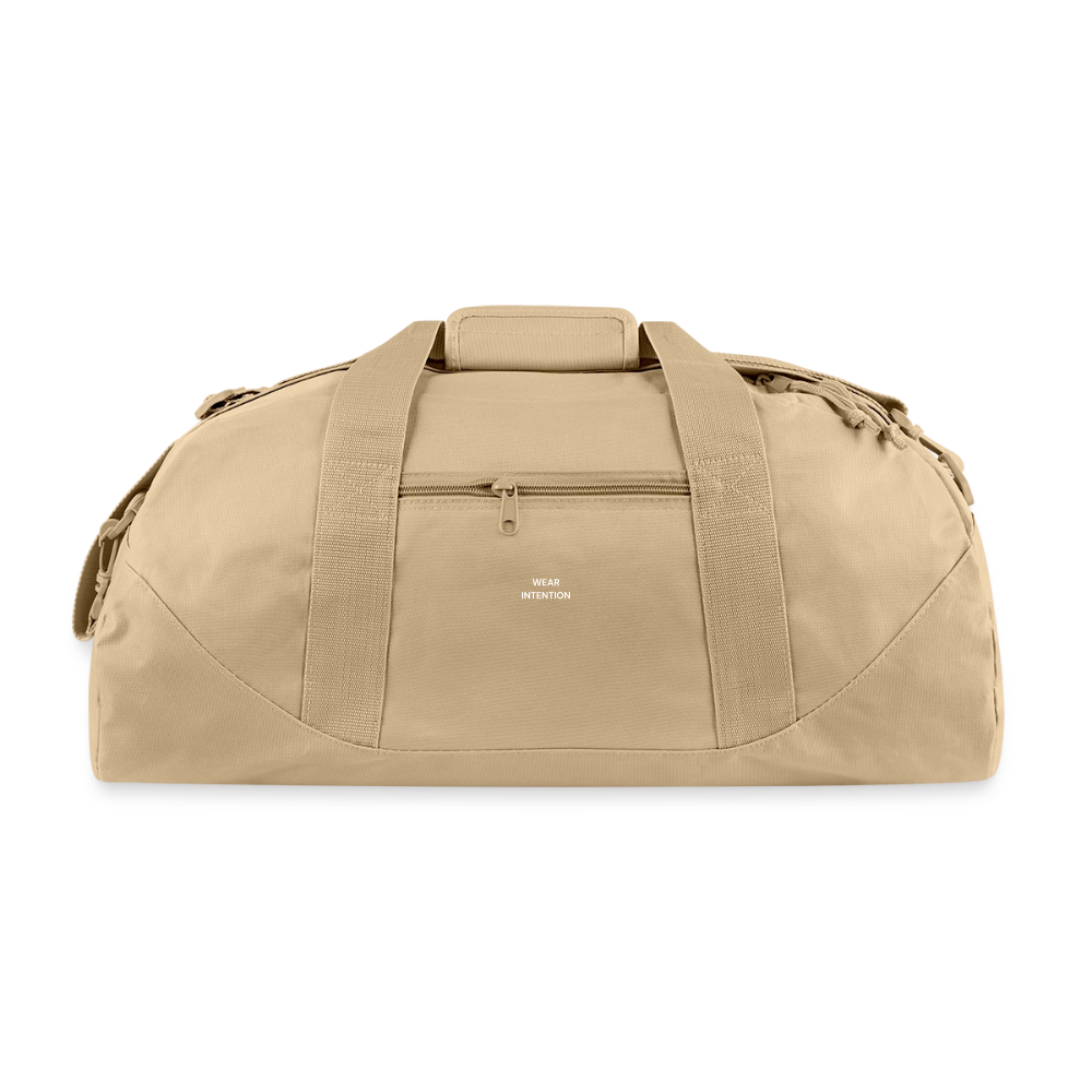 Wear Intention Recycled Duffel Bag - beige