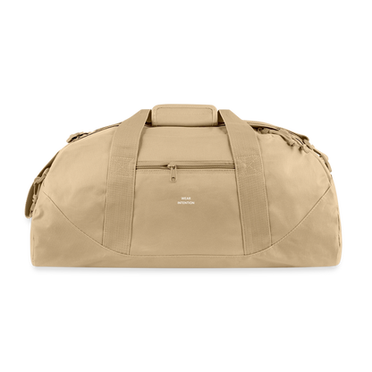 Wear Intention Recycled Duffel Bag - beige