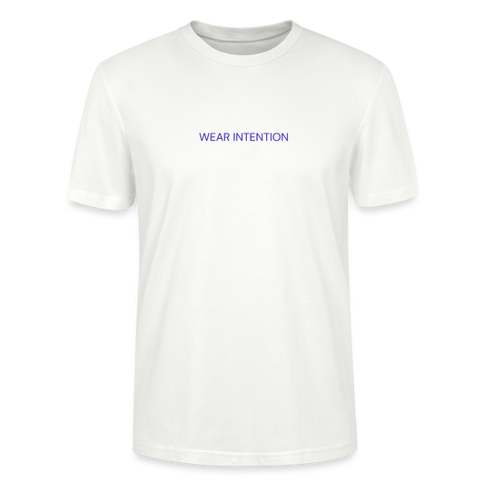 Wear Intention Unisex Organic Cotton Tee - white