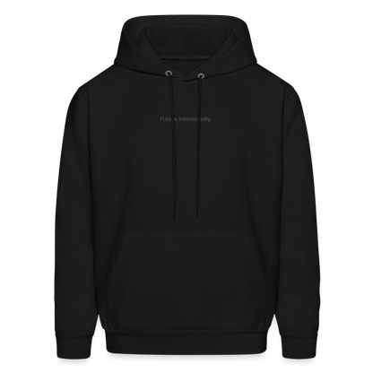Future Intentionally Unisex Eco Hoodie - black
