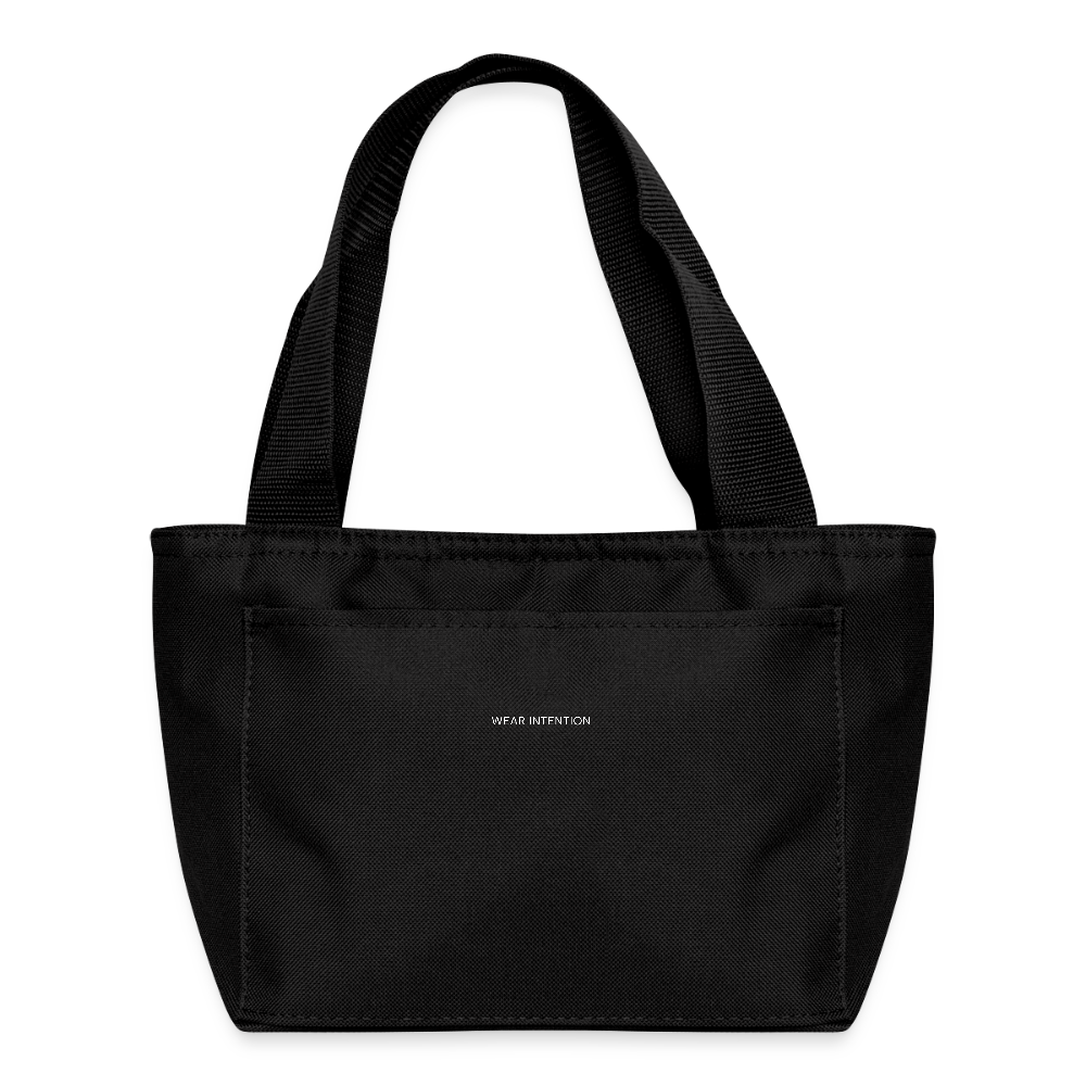 Wear Intention Recycled Insulated Lunch Bag - black