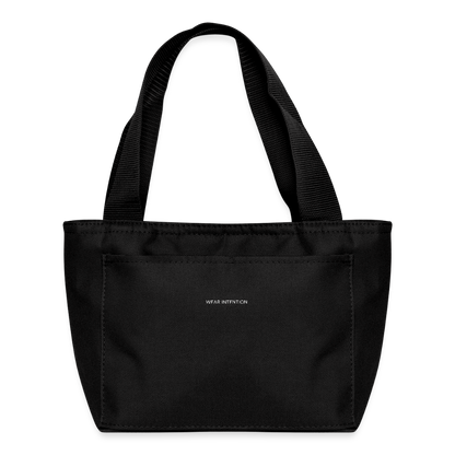 Wear Intention Recycled Insulated Lunch Bag - black