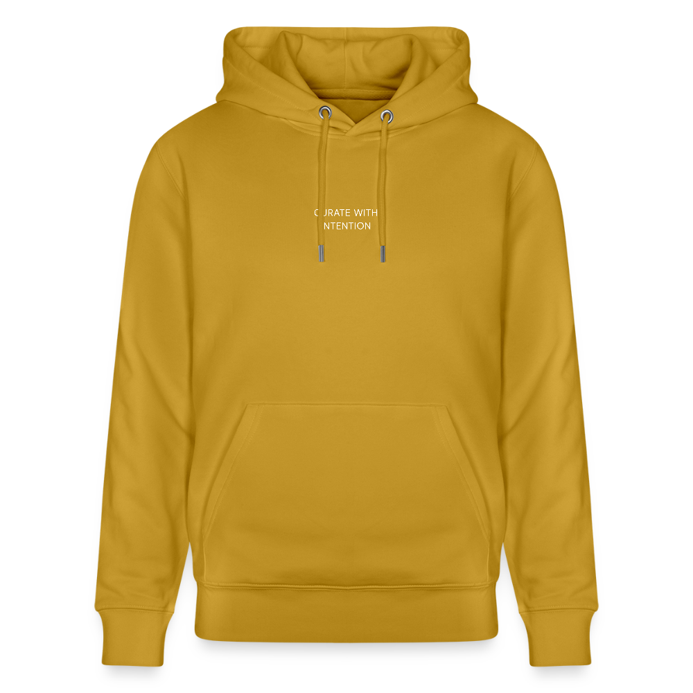 Curate with Intention Heavyweight Unisex Hoodie Cruiser - ochre