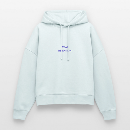 Wear Intention Stanley/Stella Nora Women's Organic Hoodie - blue ice